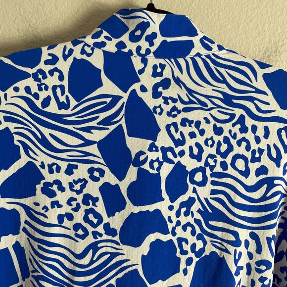 IBKUL Womens Large Bianca Animal Long Sleeve Golf Tennis UPF 50+ Cooling Shirt - Picture 11 of 11